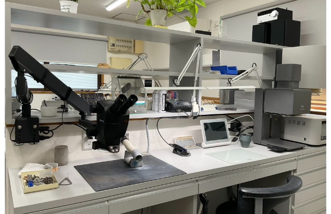 技工所内の様子